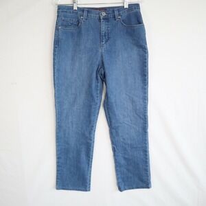 Gloria Vanderbilt Jeans Womens 8 Short Amanda 5-Pocket Stretch Flex Denim Blue